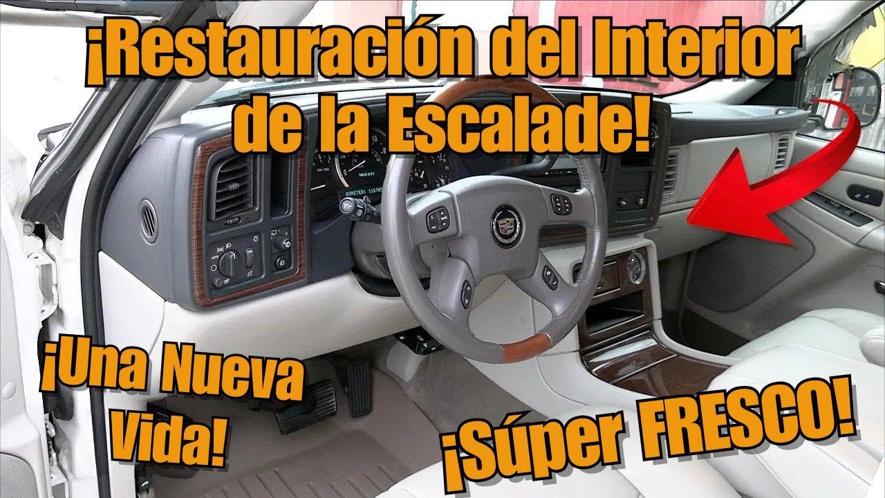 Así renovamos por completo el interior de nuestra Cadillac Escalade
