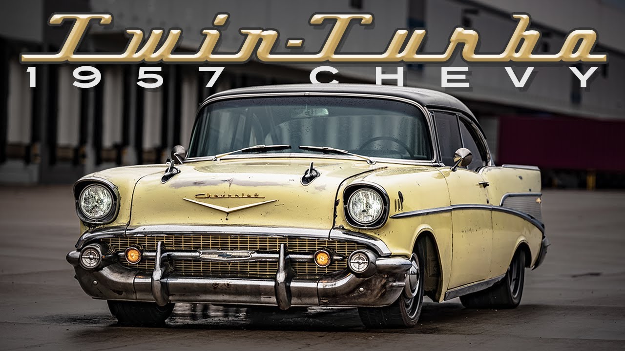 «Гнилой банан»? Chevrolet 1957 года с двумя турбинами мощностью 1300 л.с. от Roadster Shop
