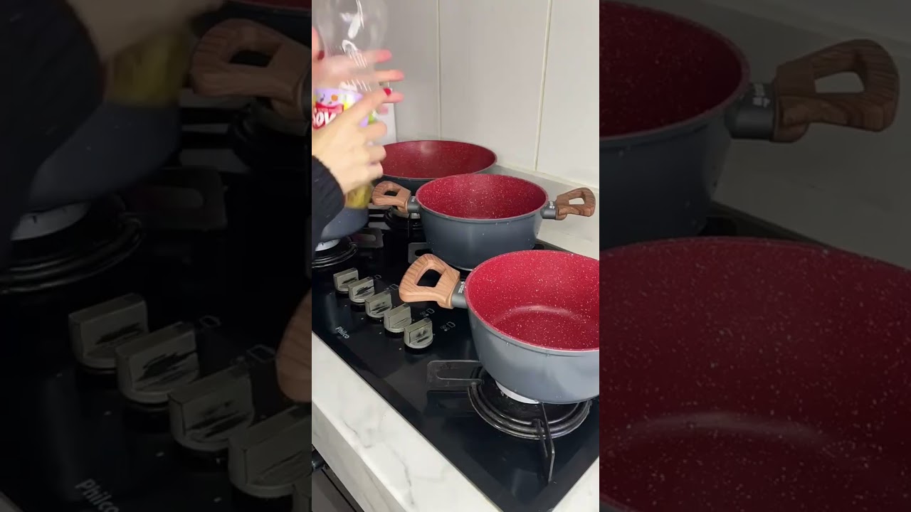 🍳✨ Nada gruda, tudo fica mais fácil!Com as frigideiras Duralar, o revestimento antiaderente de alta