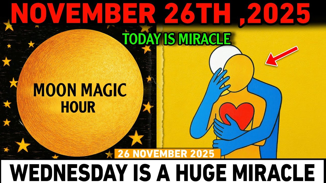 CHOSEN ONES: Your MIRACLE Is Coming in 24 Hours — Watch Till the END | November 26th 2025 