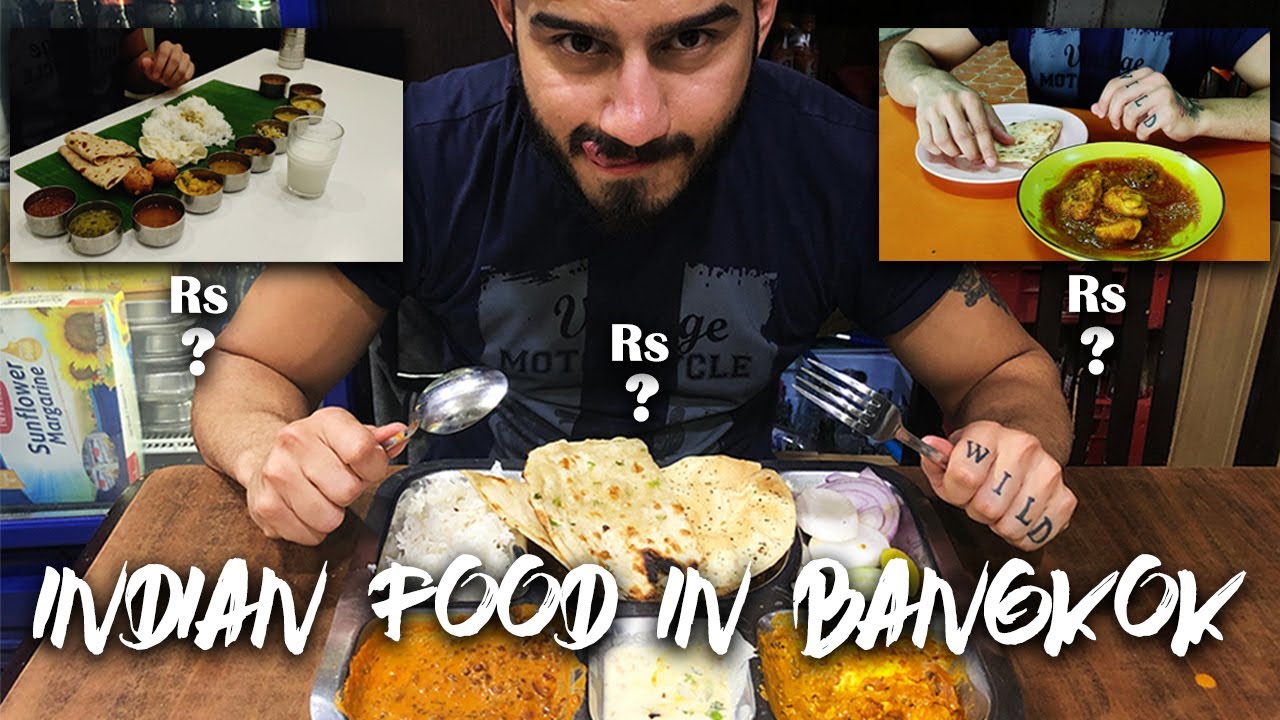Best Restaurants to Eat Indian food in Bangkok Thailand !! 😋