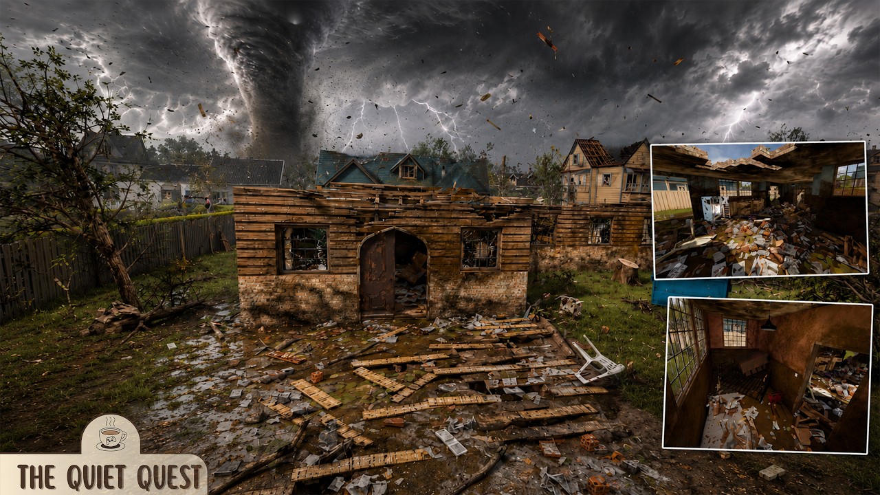Restoring a Tornado-Damaged Alley | House Flipper 2