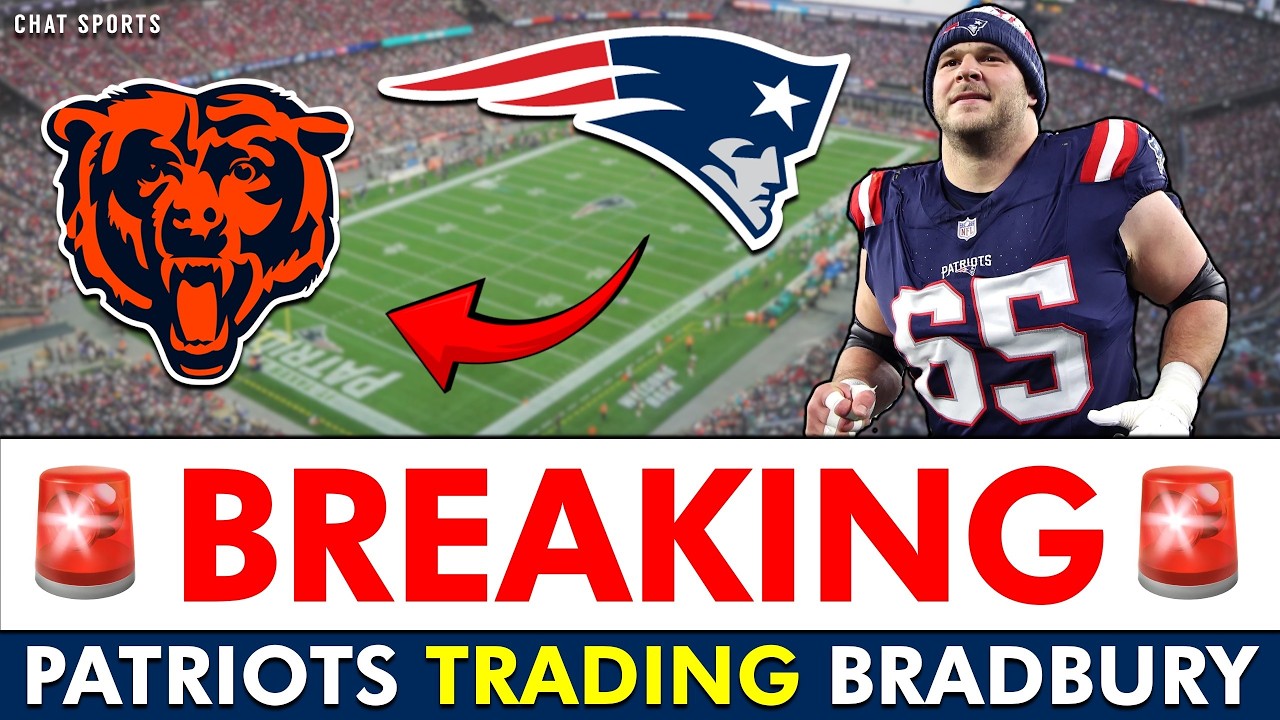 🚨BREAKING: New England Patriots Trade Center Garrett Bradbury To Chicago Bears