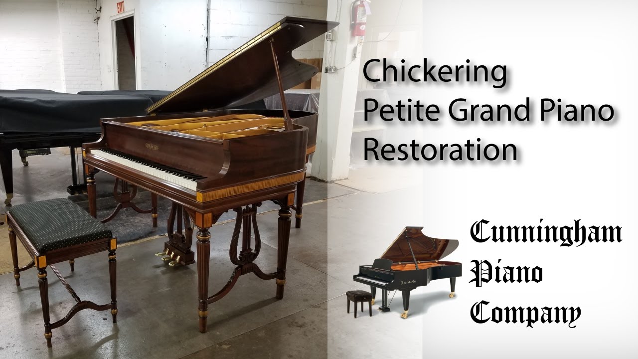 Cunningham Piano Chickering Grand Restoration
