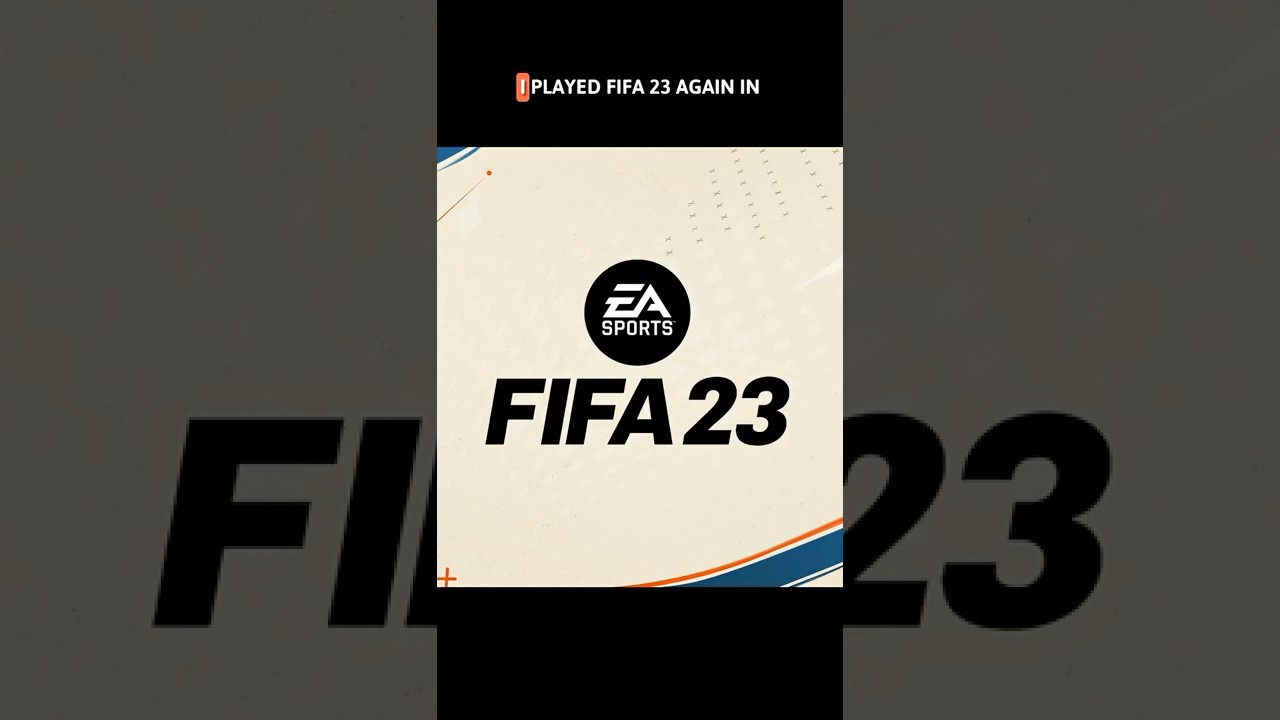 I Played FIFA 23 Again in 2026 and It Was...  #fifa23 #fifa #football