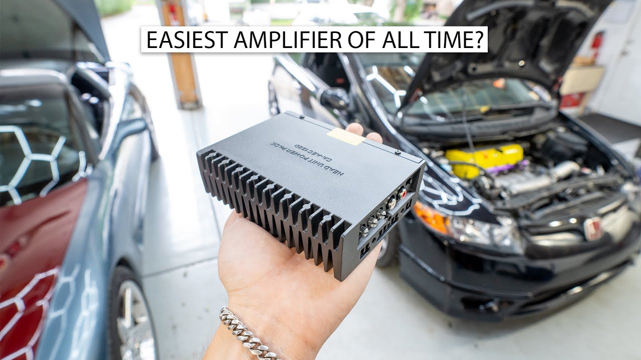 Atoto Plug n Play Amplifier for S8 A7 and Other Double Din Head Units CA-AEC01