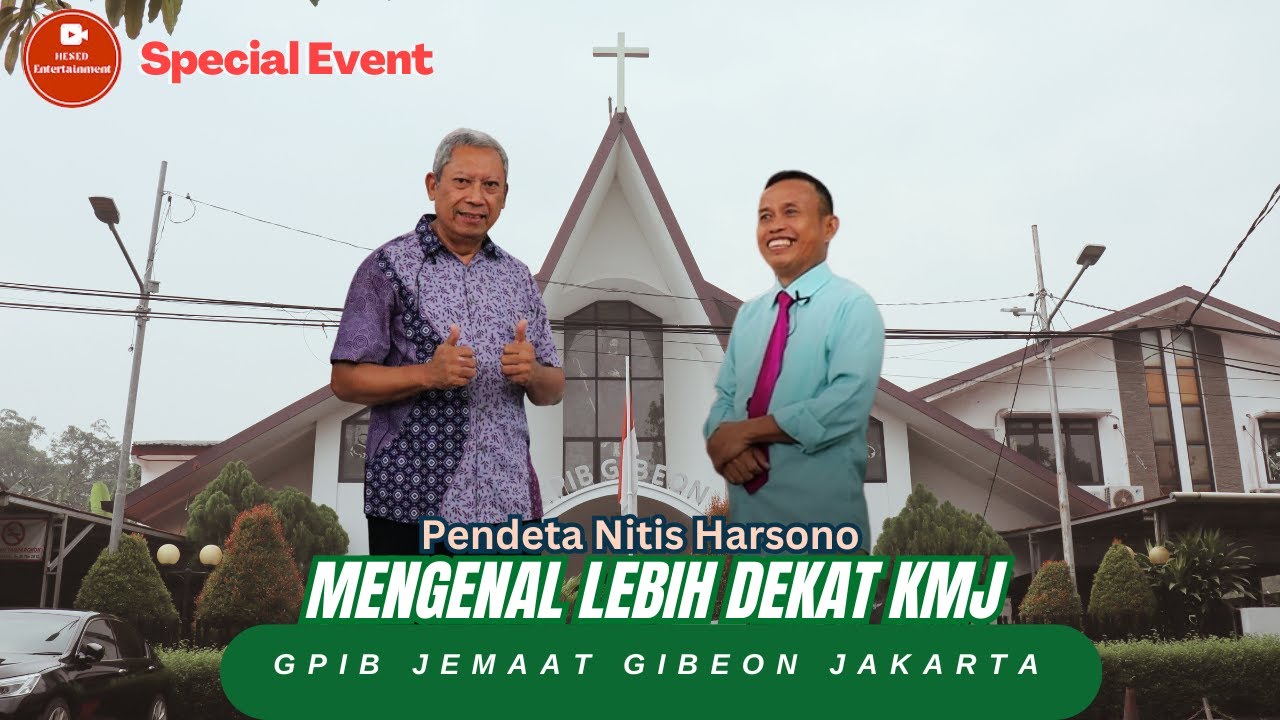 Mengenal Lebih Dekat KMJ GPIB Jemaat Gibeon Jakarta Pdt. Nitis Harsono