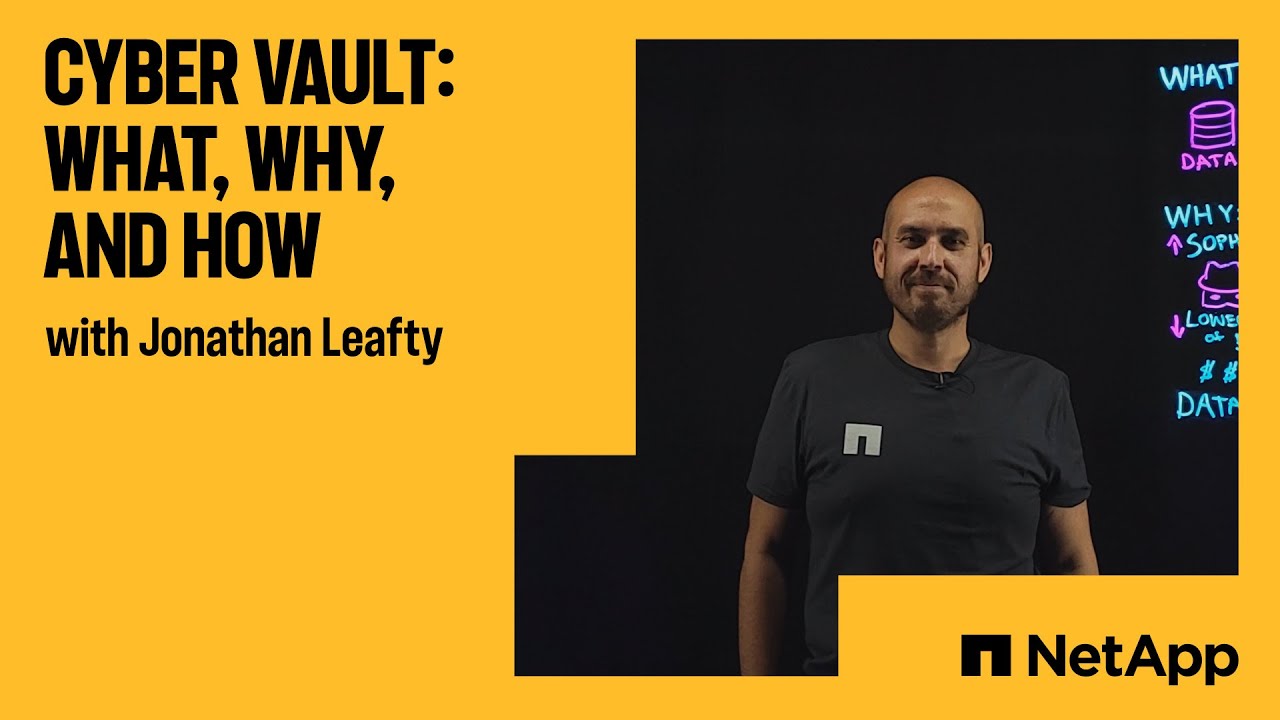 Cyber vault - What, why, and how