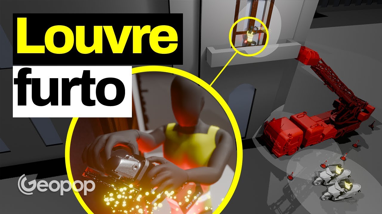 Furto di gioielli in pieno giorno al Louvre, com'è stato possibile? L’inedita ricostruzione 3D
