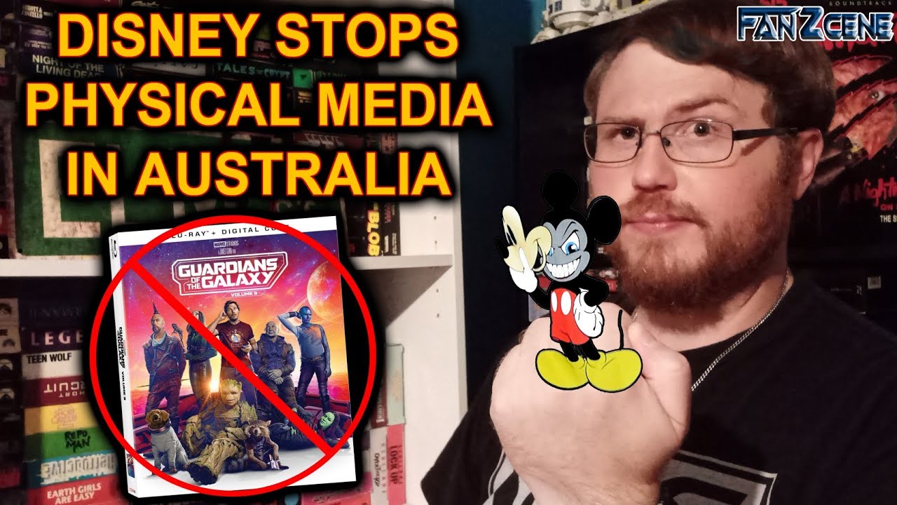 Disney Stops Physical Media Releases In Australia