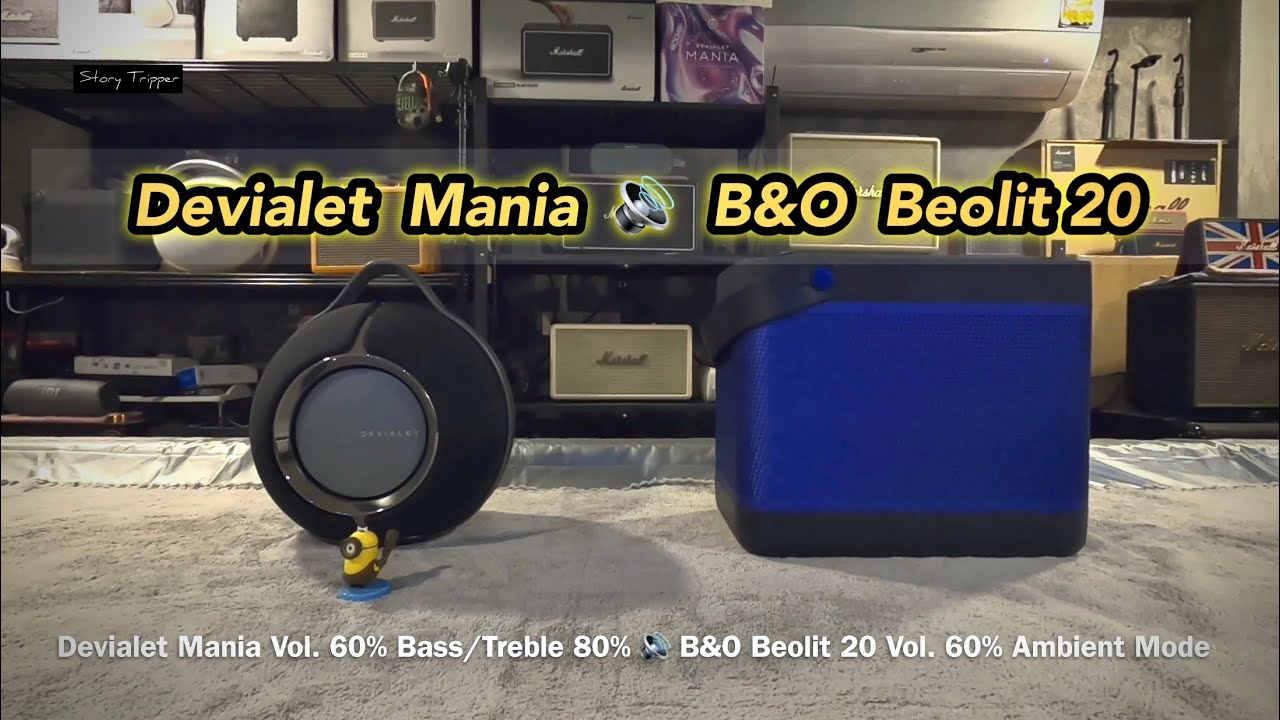Devialet Mania vs B&O Beolit 20