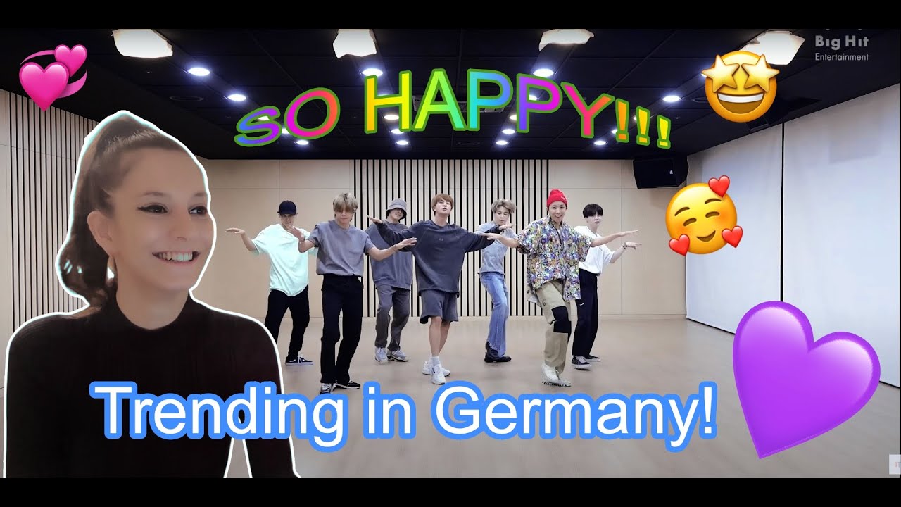 [CHOREOGRAPHY] BTS (방탄소년단) 'Dynamite' Dance Practice Reaction - German reacts to BTS