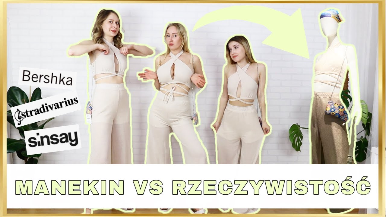 MIERZYMY LOOKI Z MANEKINÓW NA 3 RÓŻNYCH SYLWETKACH