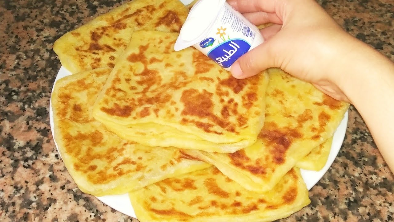 مسمن بدانون مسوس (الزبادي) والعسل ناجح من أول مرة كيجي مورق ومنفوخ /ملاوي المغربية .