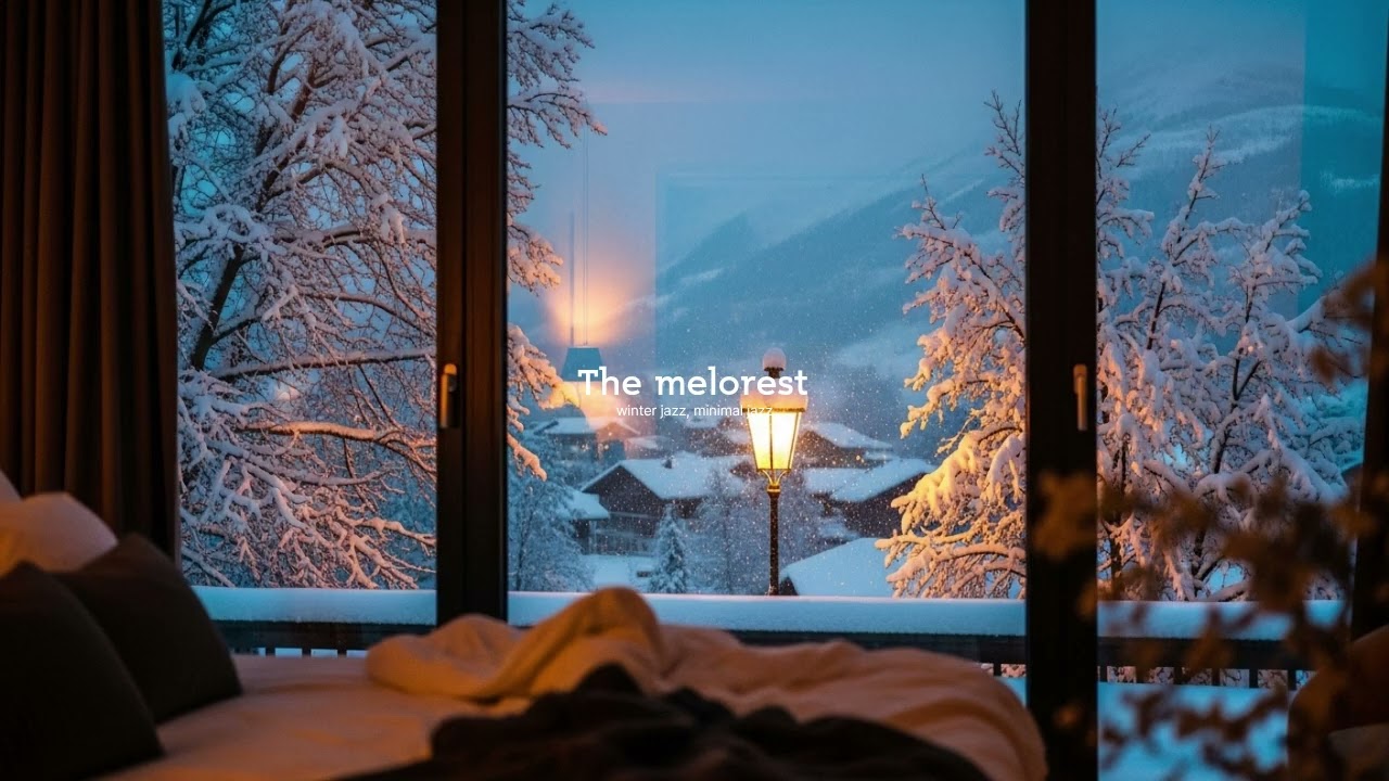 [Playlist] 잠자는 새벽..우리를 찾아온 하얀눈을 ..만난다ㅣ  #minimal jazz, #cozy jazz #comforting ambient jazz
