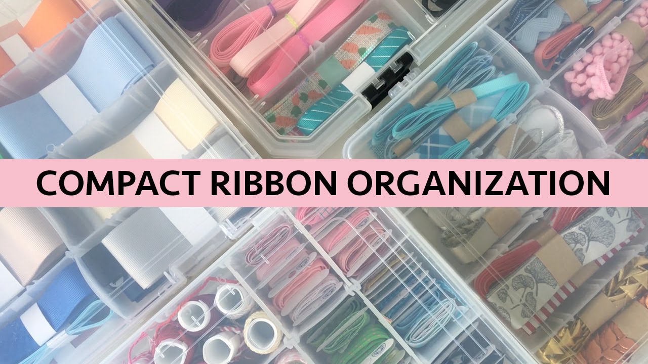 Ribbon Organization #storage #howto #ideas #craft