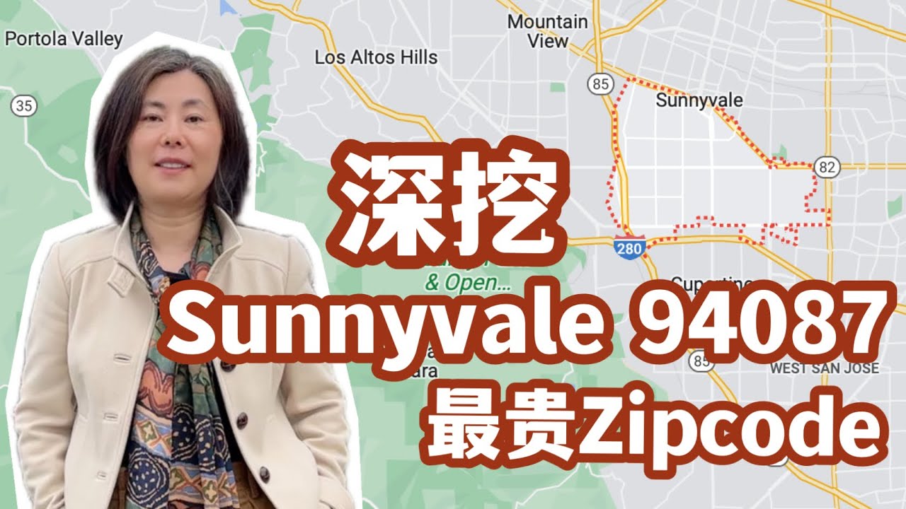 Living in Sunnyvale Most Expensive Neighborhood - 94087为什么是Sunnyvale最贵的ZIPcode？