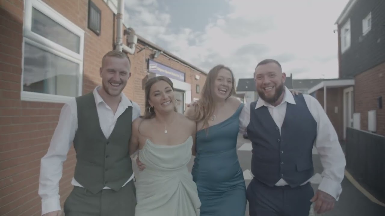Becky and Dan - Sweet Caroline Music Wedding Video