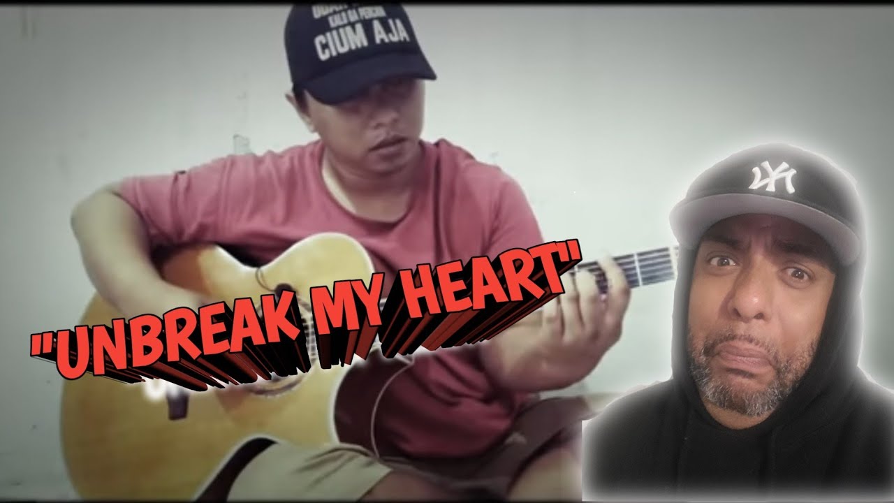 ALIP BA TA - UNBREAK MY HEART - (FINGERSTYLE COVER) REACTION!!!!!