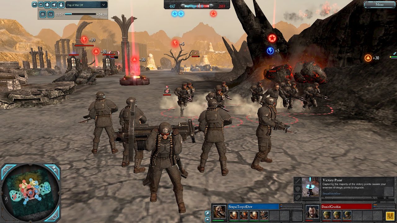DOW 2 Retribution Elite Mod Cast 1vs1 DanielGrushin vs Torpid