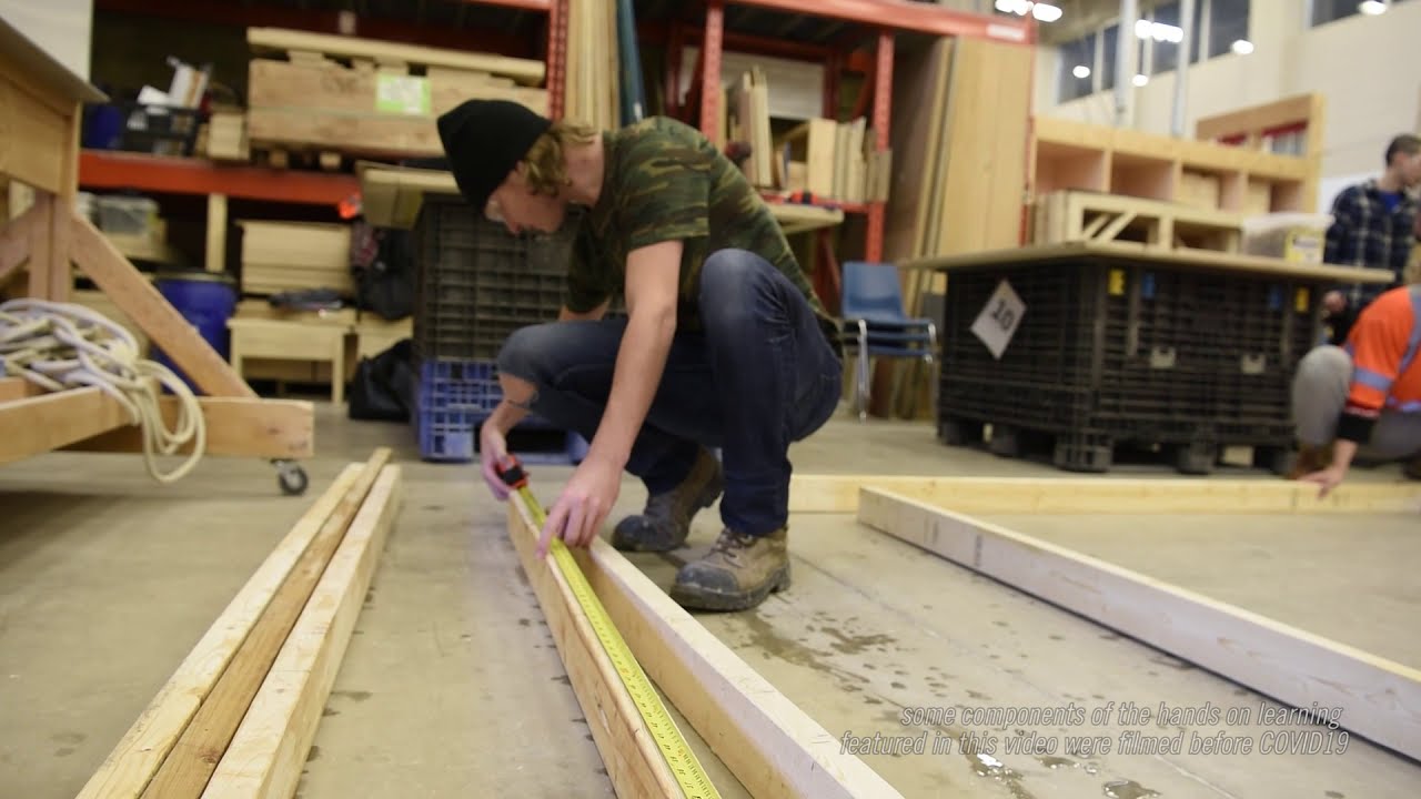 #myNCStory ~ Carpentry and Renovation programs make Tiny Houses for modern day living.