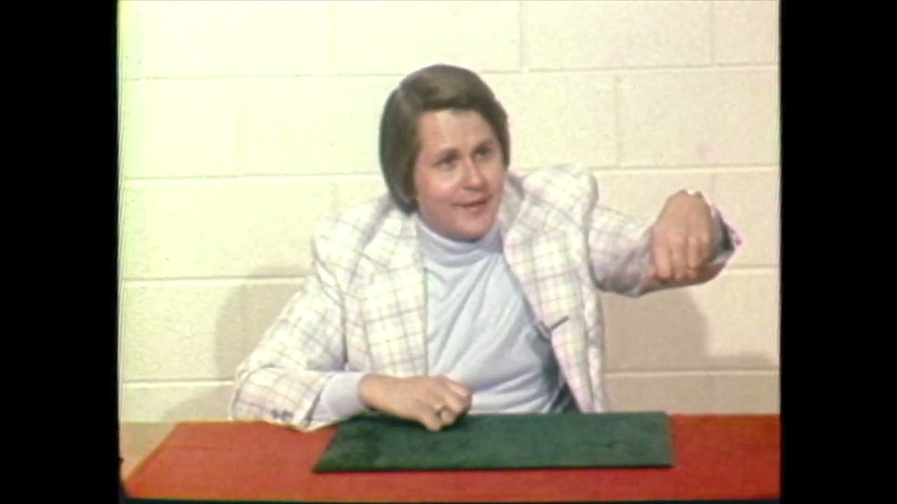 Bill Wisch Slydini Protege Performs Coins Through the Table and Leather Cup and Coins 1978 Video