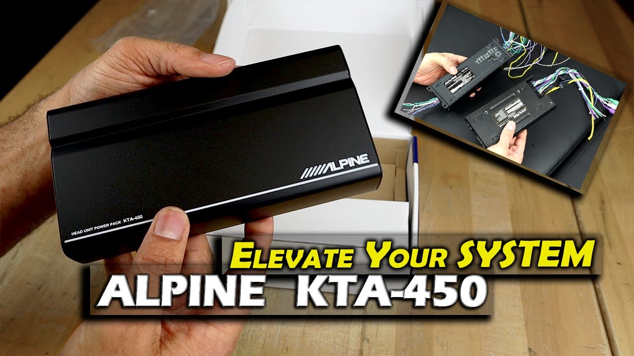 Обзор усилителя Alpine KTA-450 In-Line