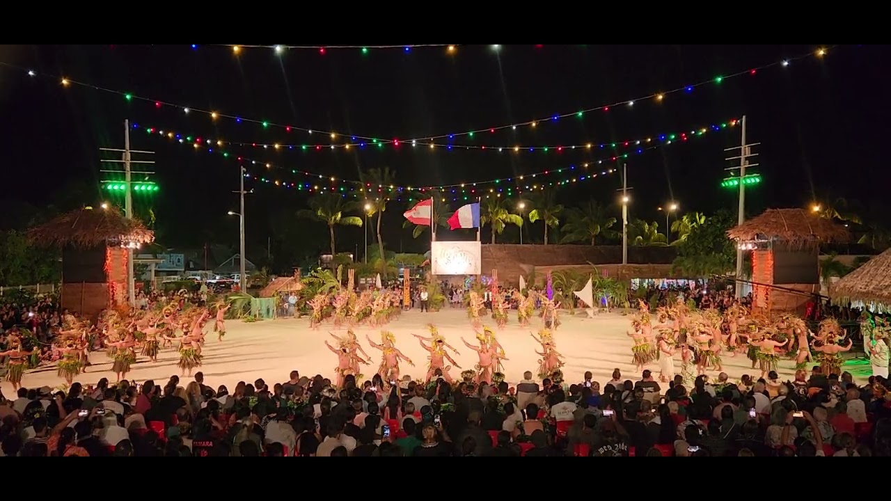 Tamarii Faanui soirée concours du 3 juillet 2024 1ère partie