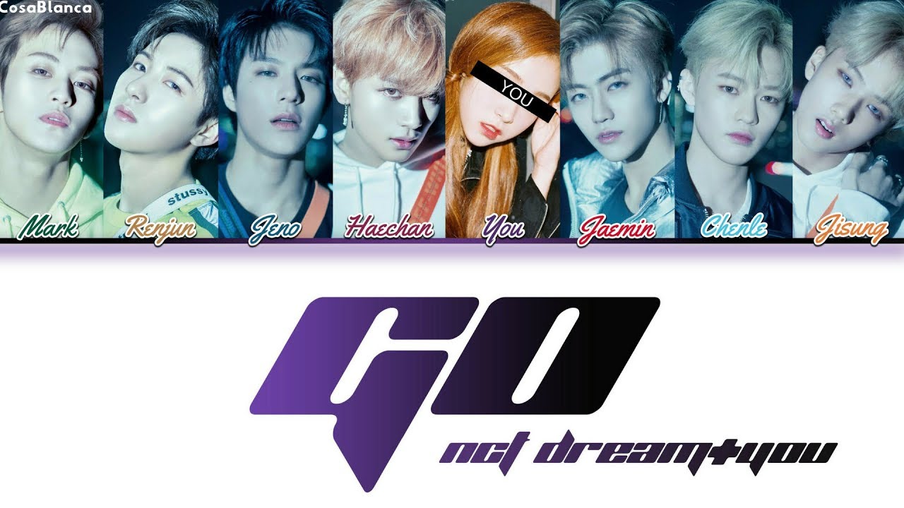 NCT DREAM (엔시티드림) — 'GO' (8 Members ver.) (Color Coded Lyrics Han|Rom|Eng)