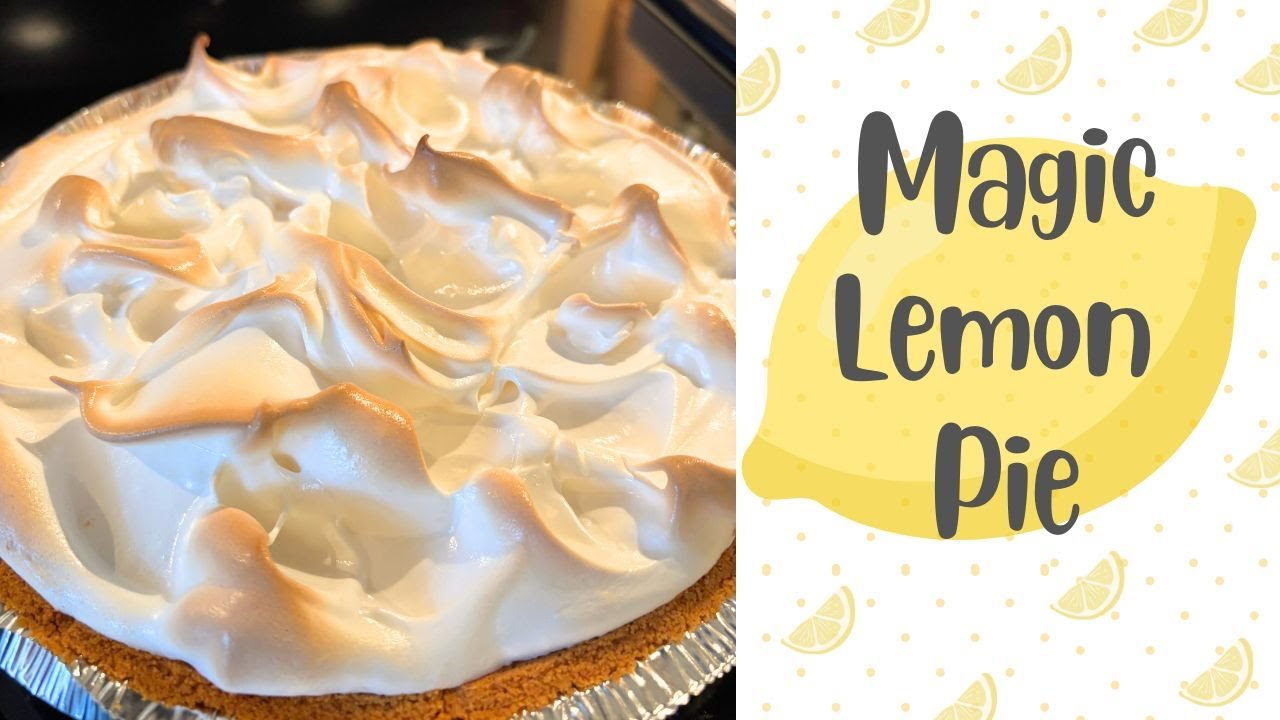 Magic Lemon Pie | One of My Husband's Favorites