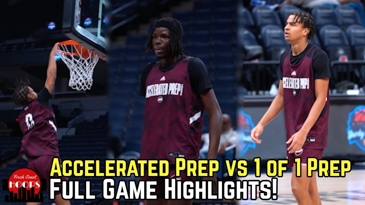 Baye Fall And Accelerated Prep Tested By LaMelo Ball's Prep School!