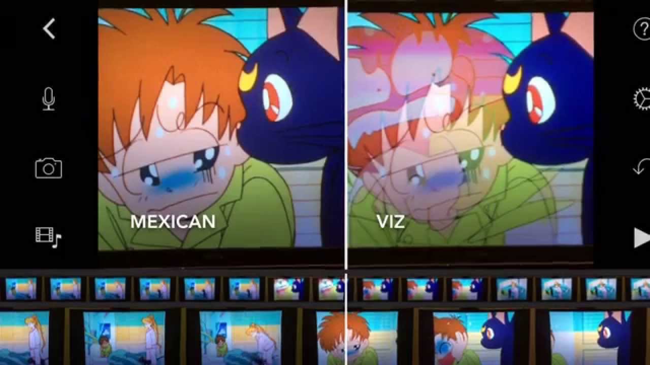 Sailor Moon Viz & Mexican DVD Comparison Review