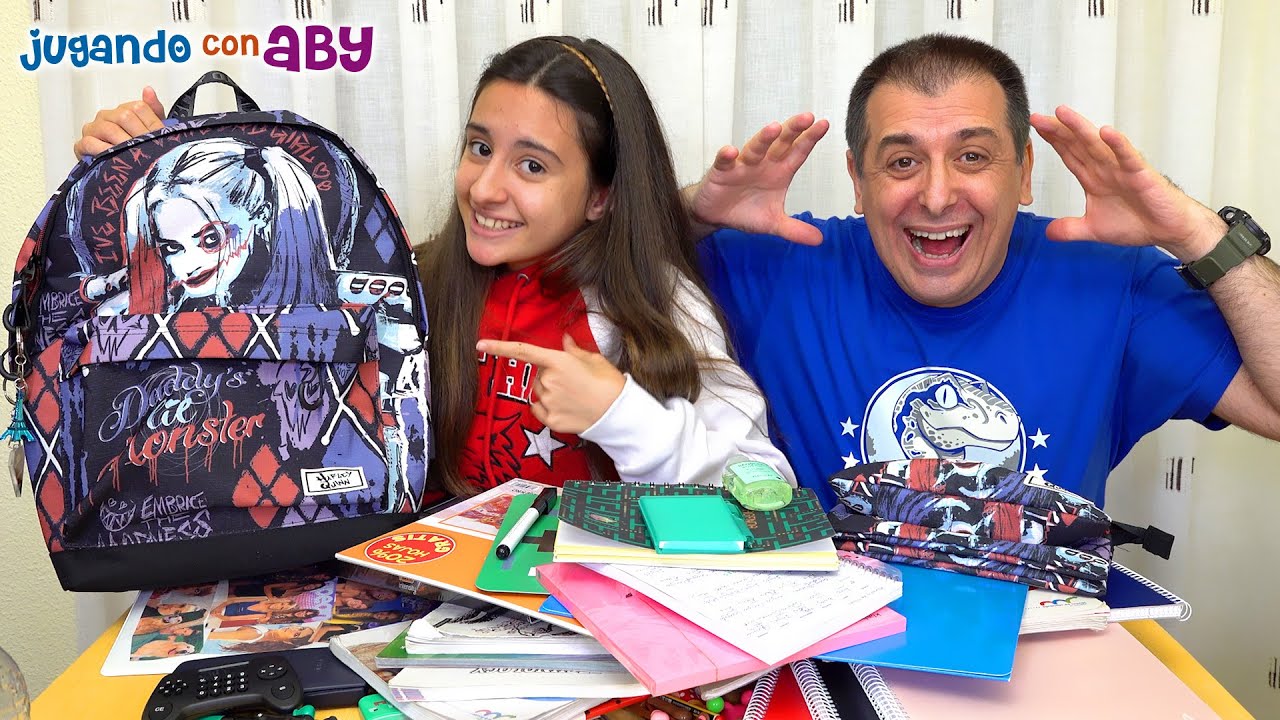 ¿Qué hay en mi MOCHILA del INSTITUTO? Haul de MATERIAL ESCOLAR y Reto de Mochilas
