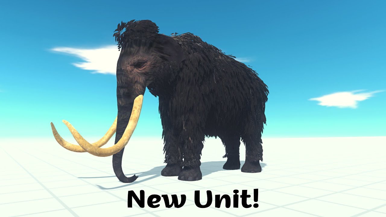 New Update! Woolly Mammoth Vs Every Unit ARBS | Animal Revolt Battle Simulator