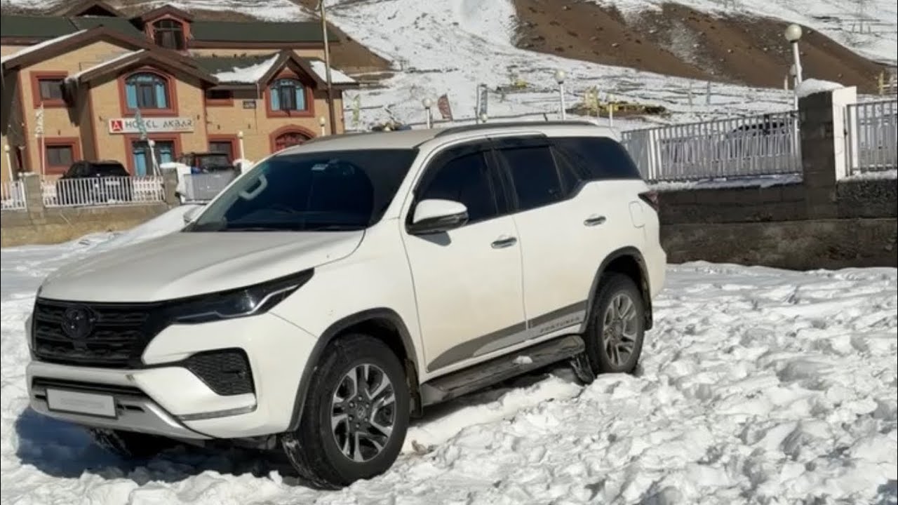 Taking Our Z Black Fortuner to Kashmir RoadTrip🔥part 1