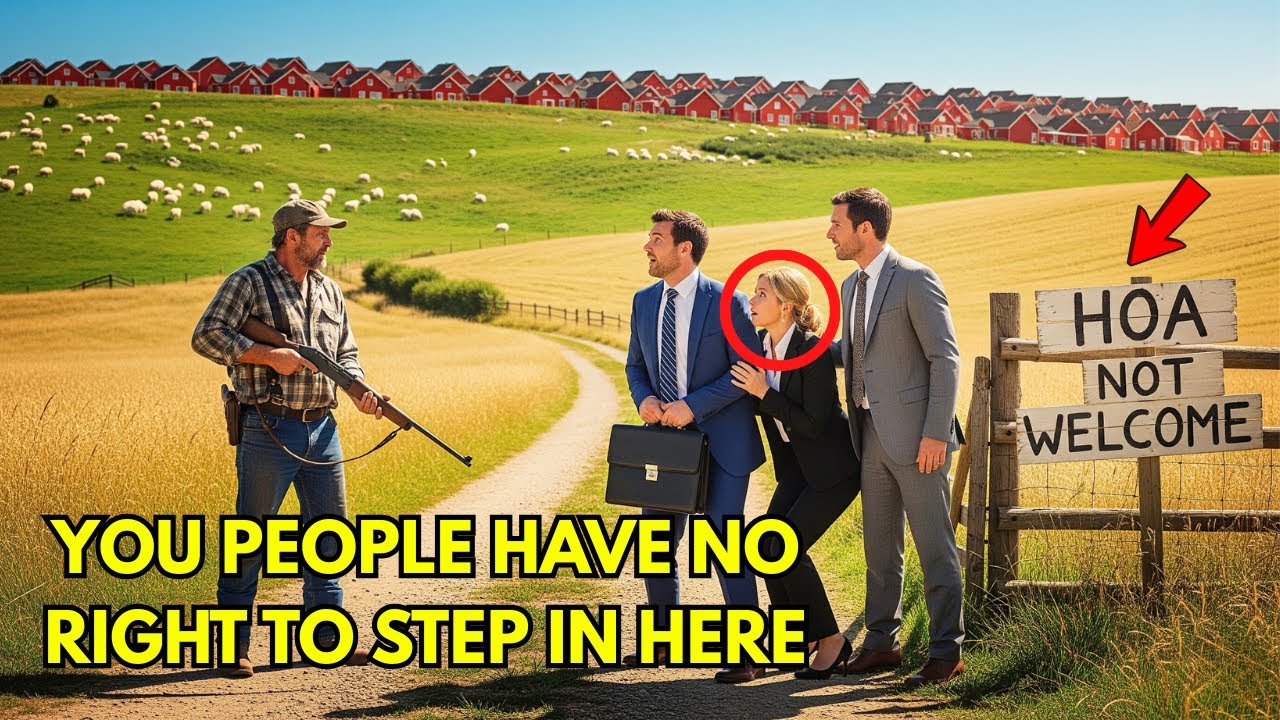 HOA Sent Surveyors to Steal My Land &mdash; Until I Showed Them My Badge!