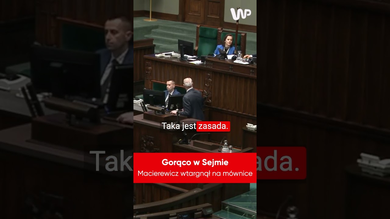 Gorąco w Sejmie. Macierewicz WTARGNĄŁ na m&oacute;wnice #sejm #macierewicz #bosak