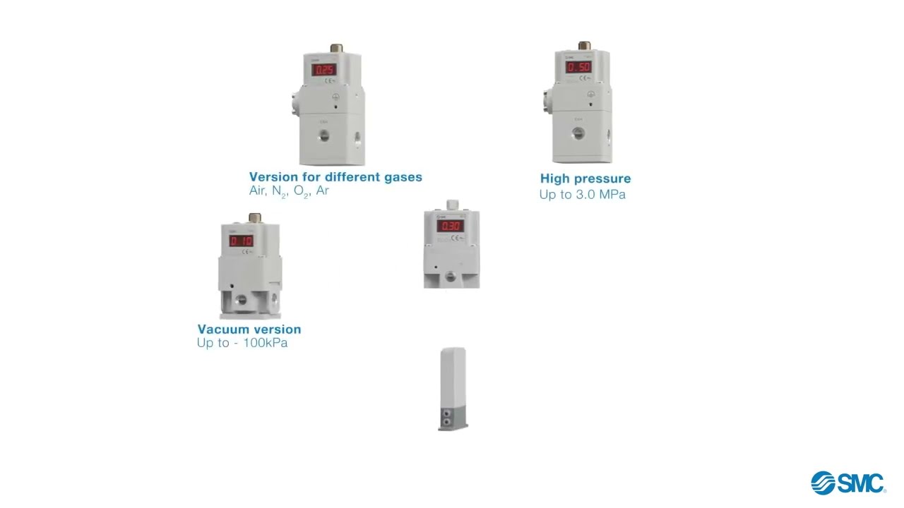SMC Electro-Pneumatic Regulator ITV | Precise Air Pressure Control