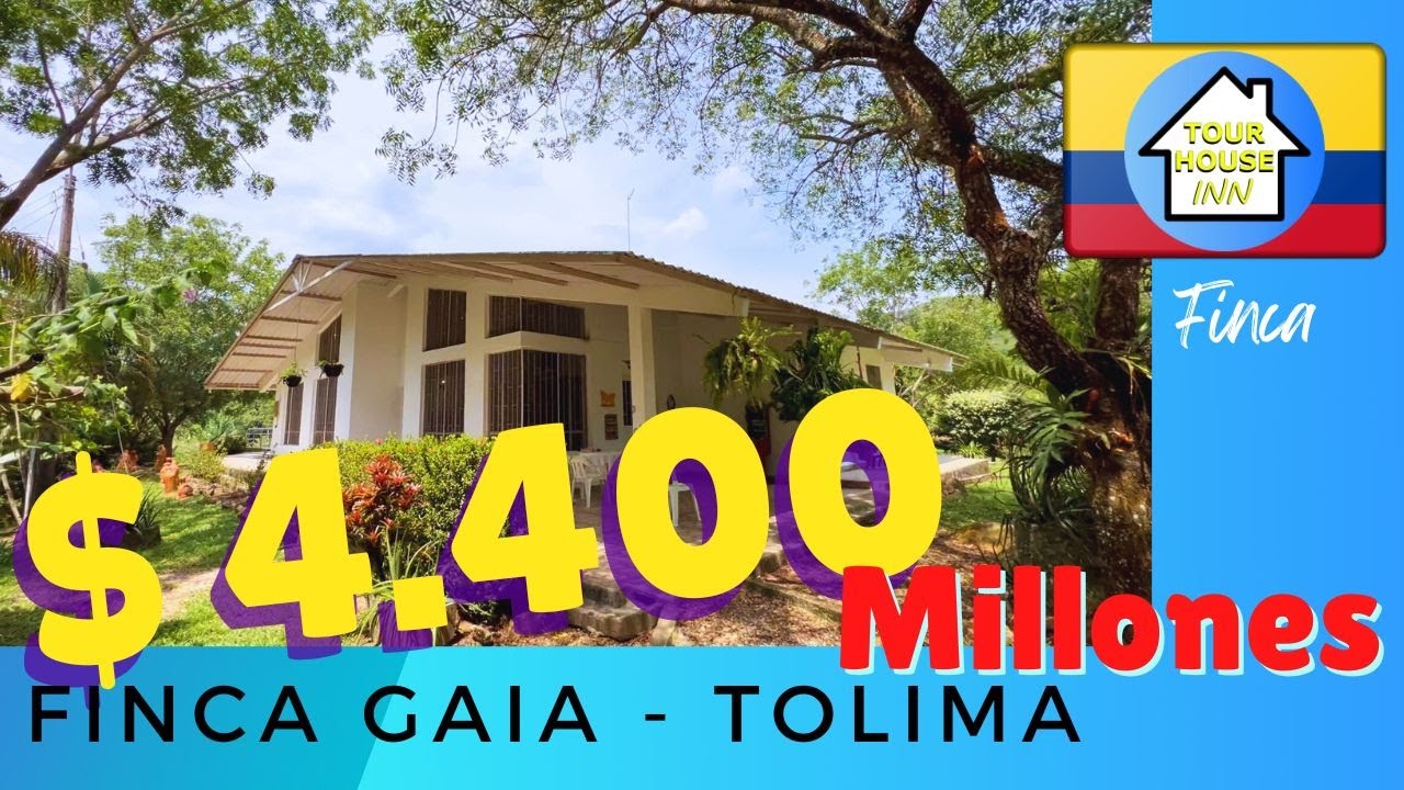 85. Finca Gaia - Tolima -  Carmén de Apicalá