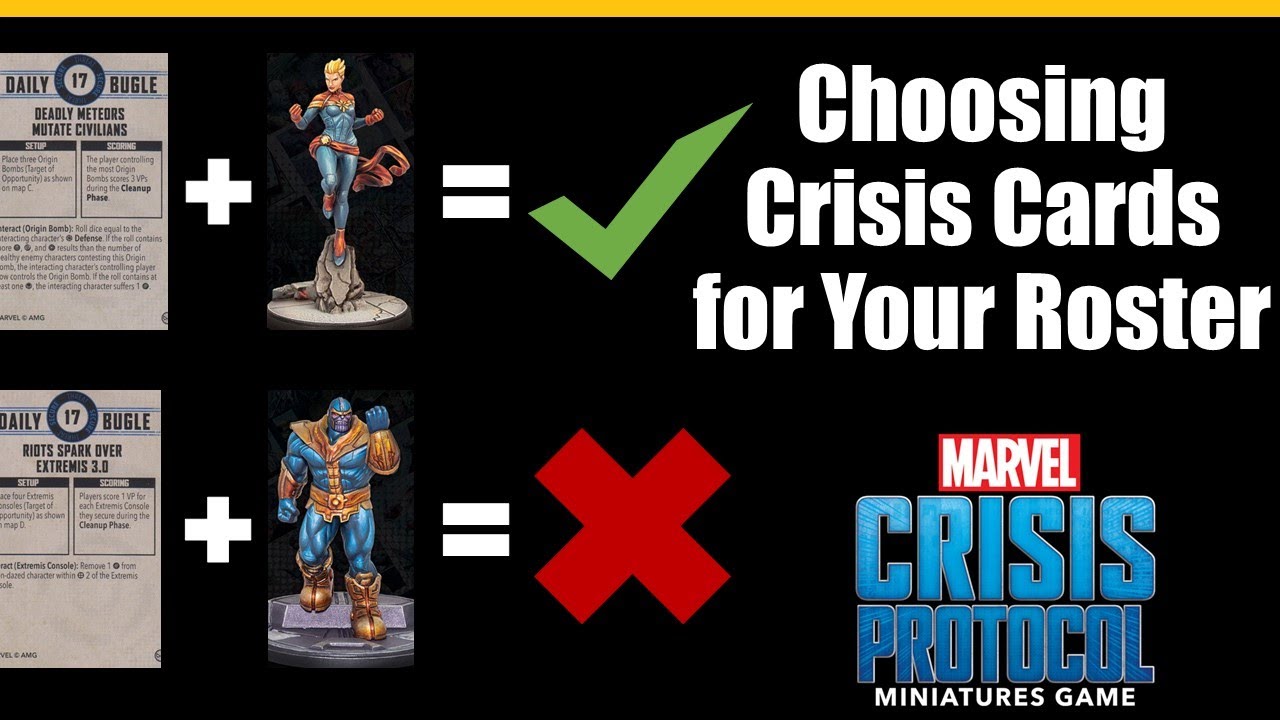 A Few Ways to Choose Your Crisis Cards, and Build Your Roster with a Mission in Mind in MCP