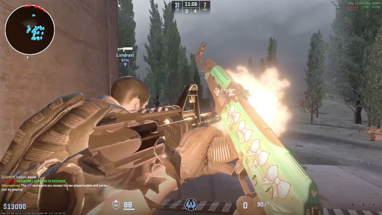 CS2 | Zombie Escape Mod | ze_apprehended (MAPEADORES Server)