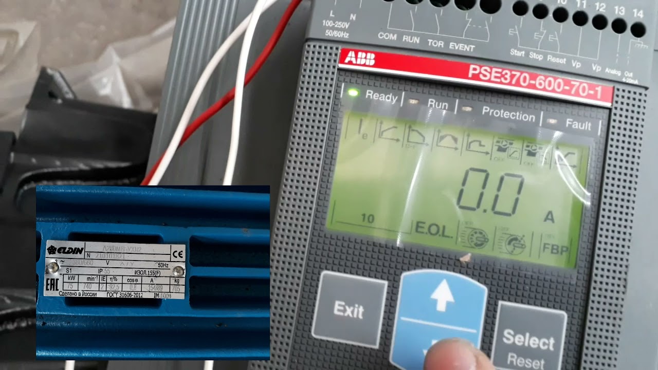 How to connect soft start abb | motor soft starter