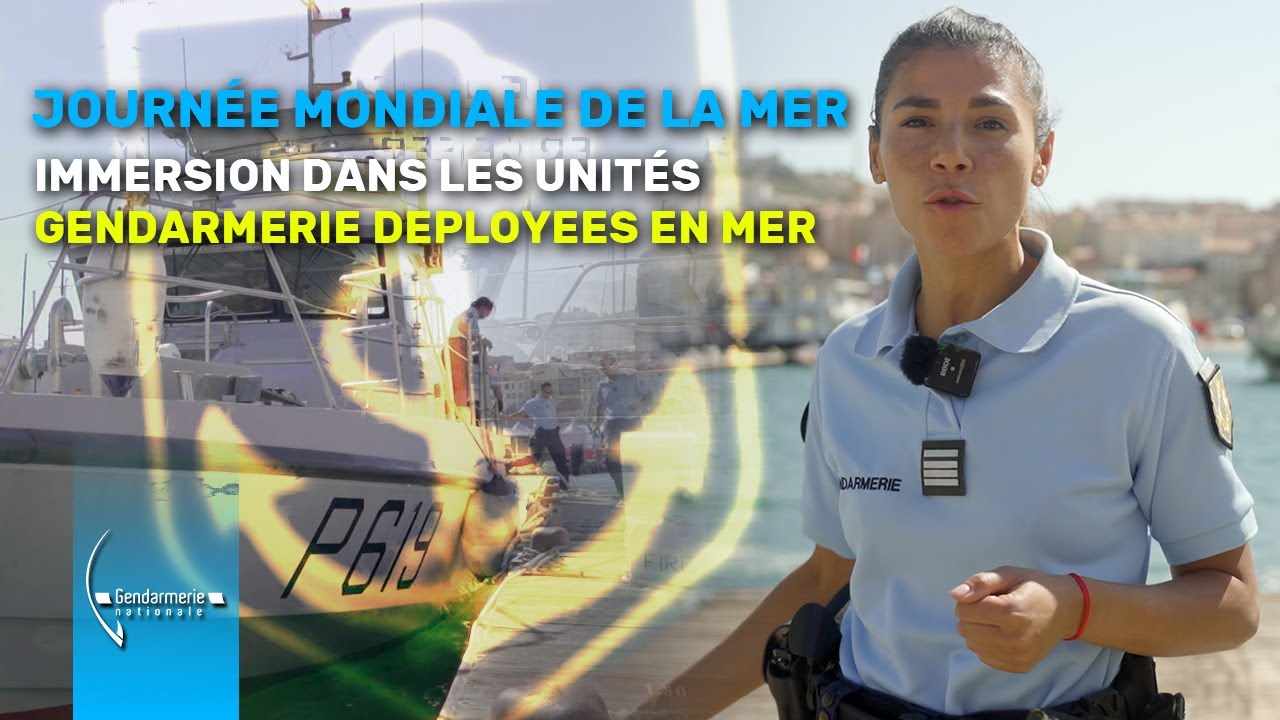 Immersion dans les unités #gendarmerie déployées en mer