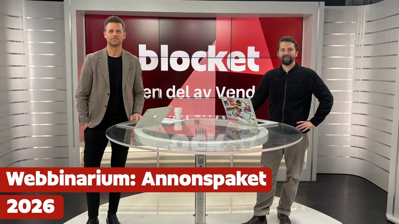 Blocket Fordon webbinarium: Annonspaket 2026