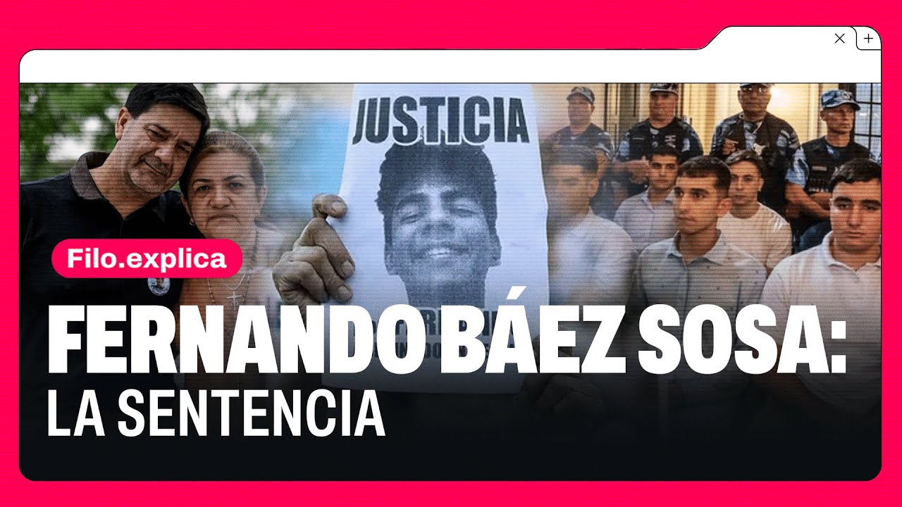 Fernando Báez Sosa: perpetua para cinco de los 
