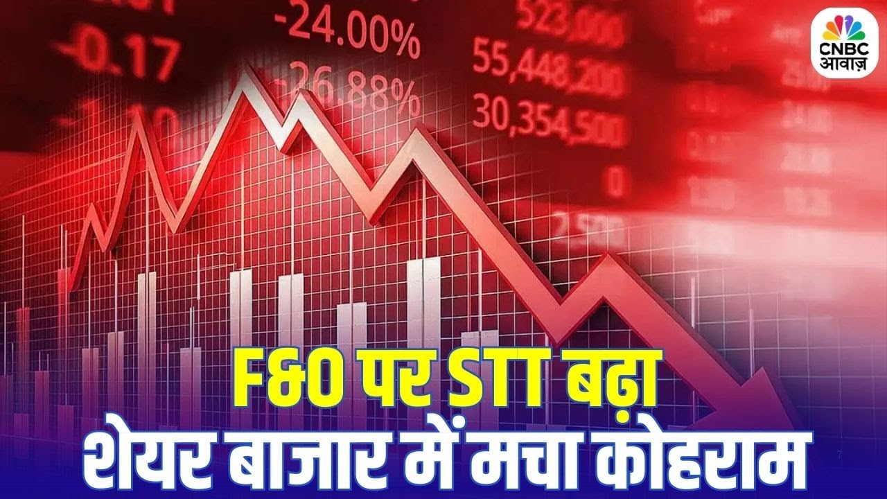 STT Increase Triggers Market Sell-Off: निर्मला सीतारमण के ऐलान से बाजार लुढ़का, F&O में भारी नुकसान