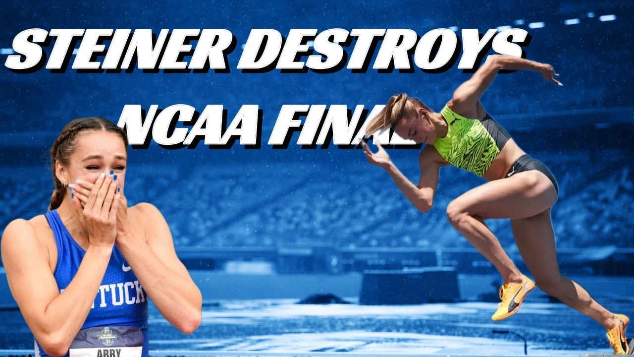 Abby Steiner DESTROYS the NCAA 200m Final | 21.80 Collegiate Record