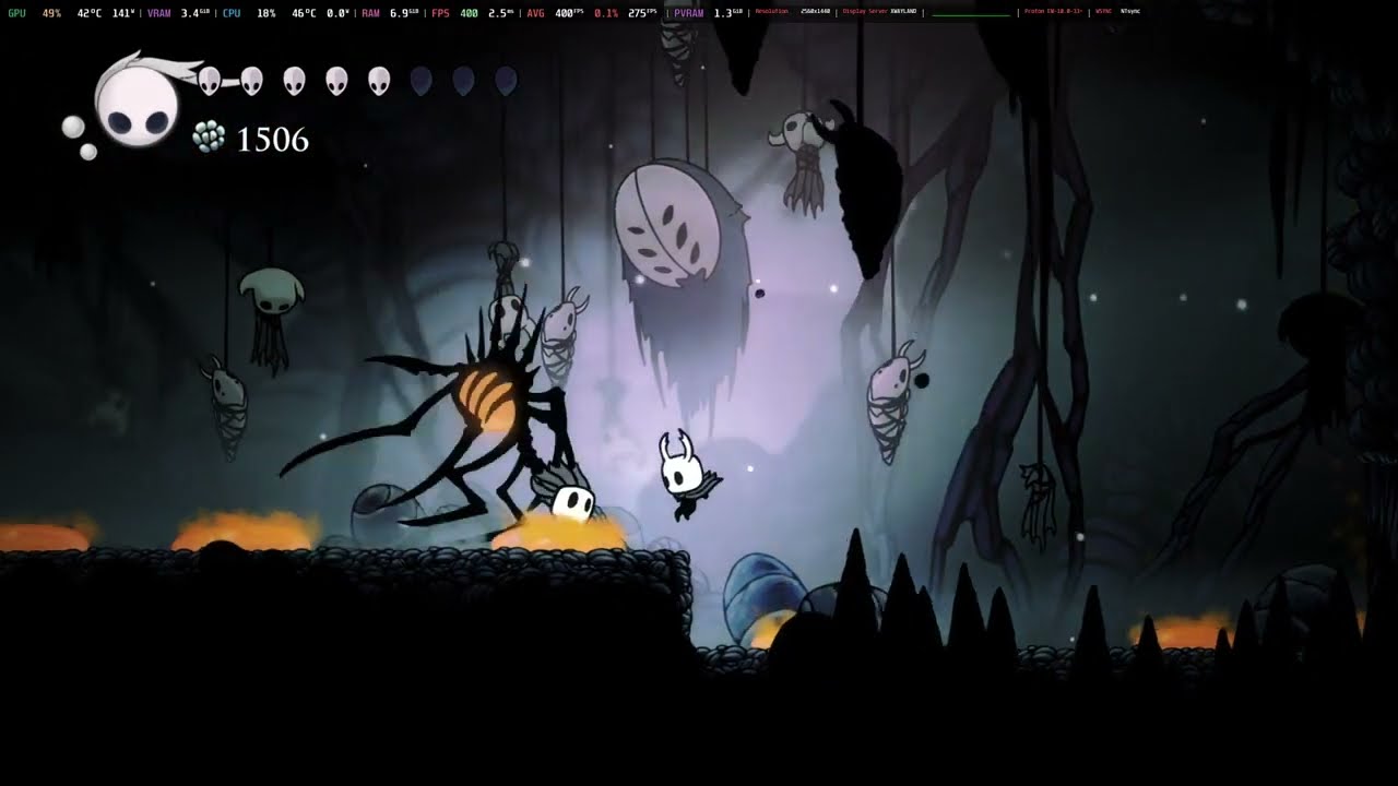 Hollow Knight Bossfight Nosk (Creepy) 