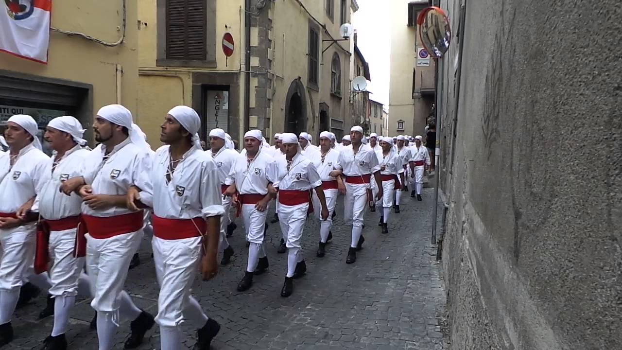 Facchini Parade Of Santa Rosa Viterbo Italy - Sfilata Dei Facchini Di Santa Rosa
