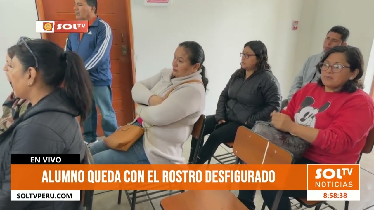 Trujillo: Alumno queda con el rostro desfigurado